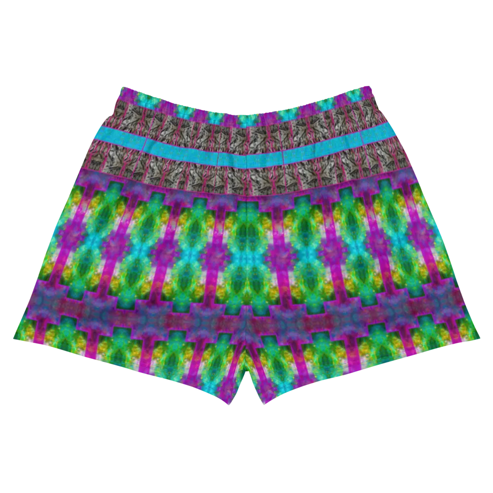 Athletic Shorts (Unisex)(Virilis/Muliebris)(Tree Link Stripe) RJSTH@Fabric#11 RJSTHS2021 RJS
