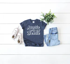 Auntie Is My Bestie Shirt | Childrens Unisex