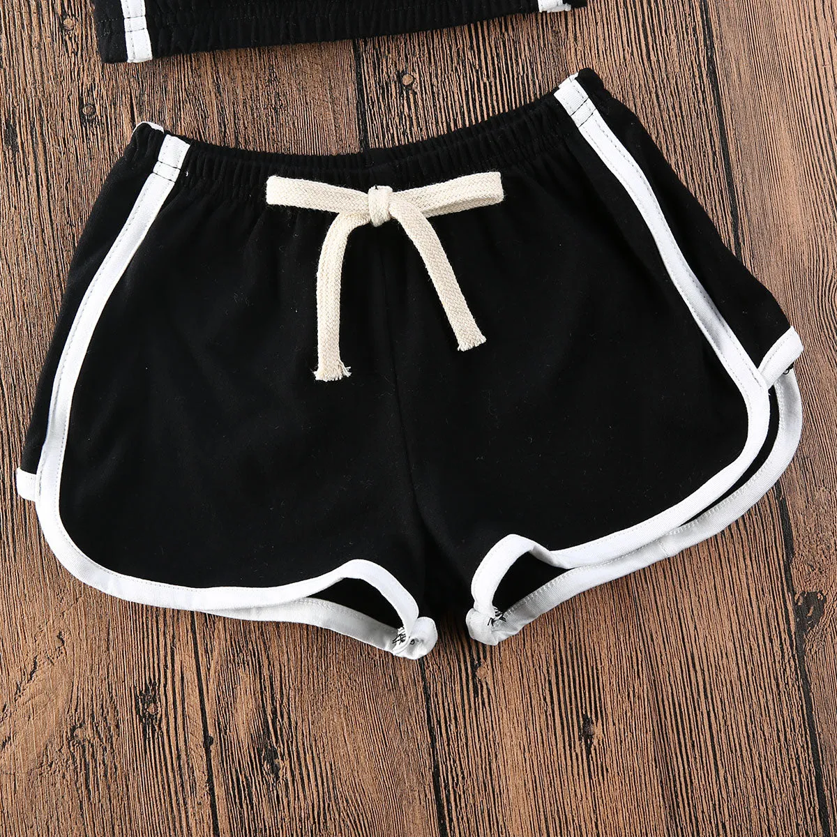 Baby and Toddlers Spaghetti Strap Top and Shorts