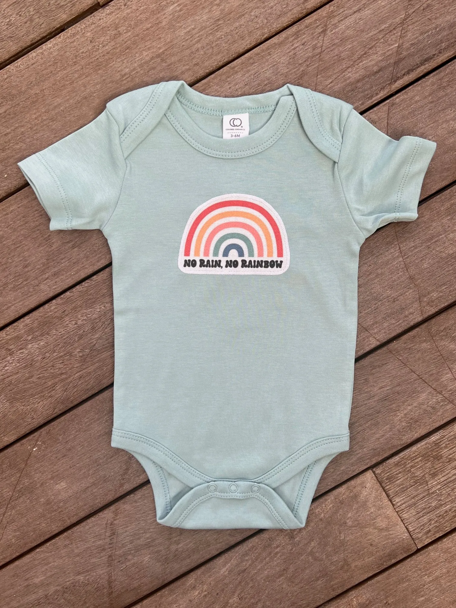 Baby Body - NO RAIN NO RAINBOW / Color: Surf