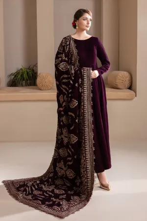 BAROQUE | EMBROIDERED VELVET SHAWL '23 | VS-38