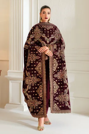 BAROQUE | Velvet Shawl -VS-49