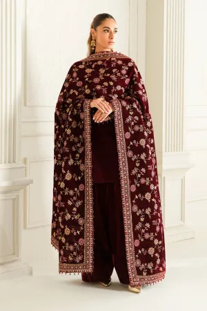 BAROQUE | Velvet Shawl -VS-52