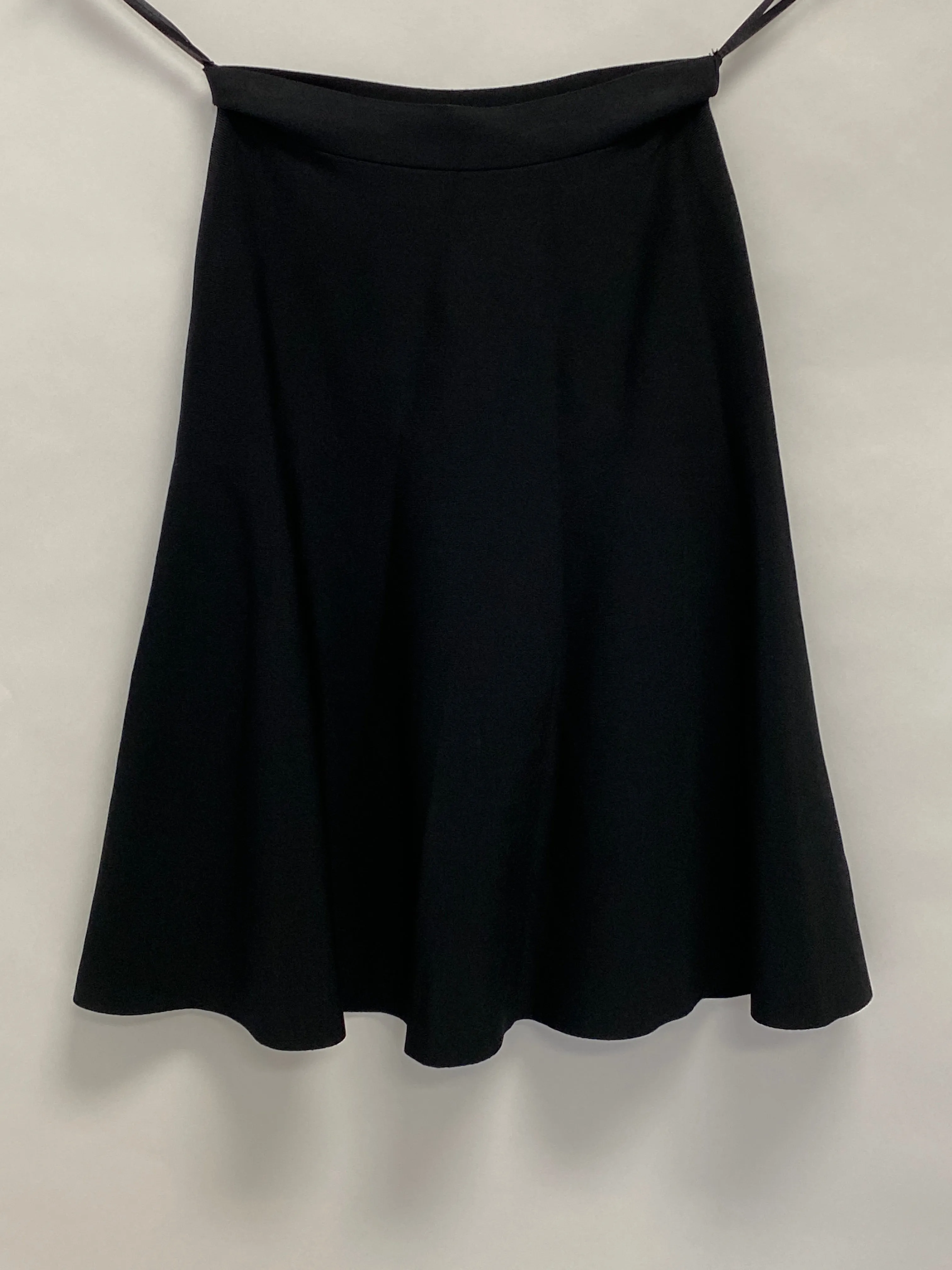 BCBG A-Line Body Con Black Skirt