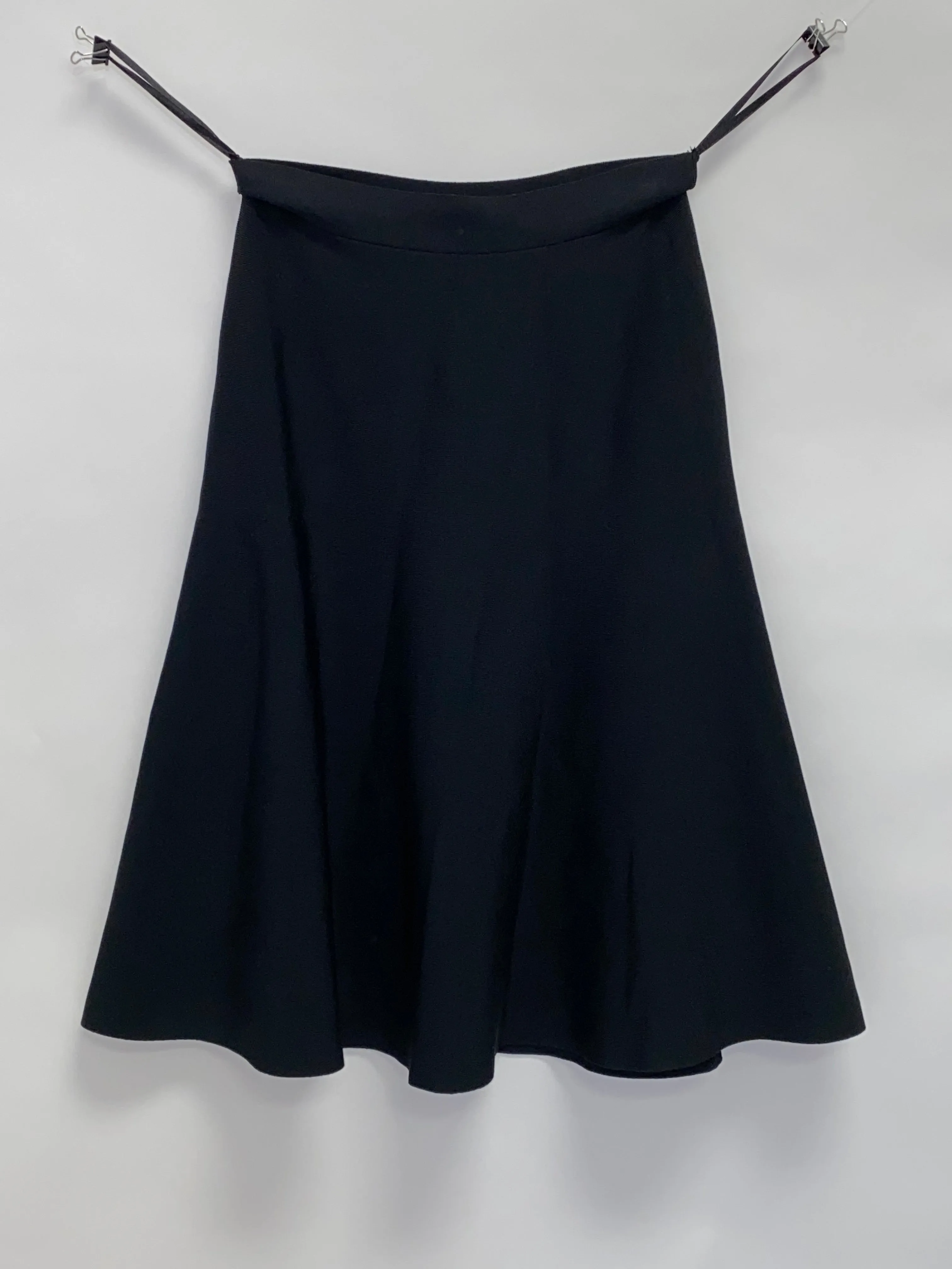 BCBG A-Line Body Con Black Skirt