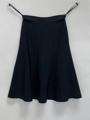 BCBG A-Line Body Con Black Skirt