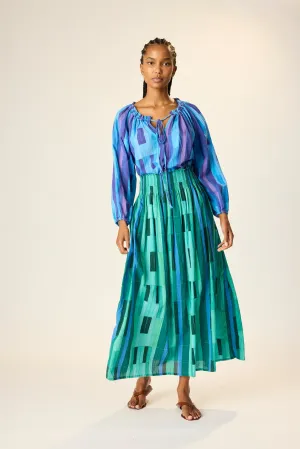 Bella Skirt - Sea Glass Green