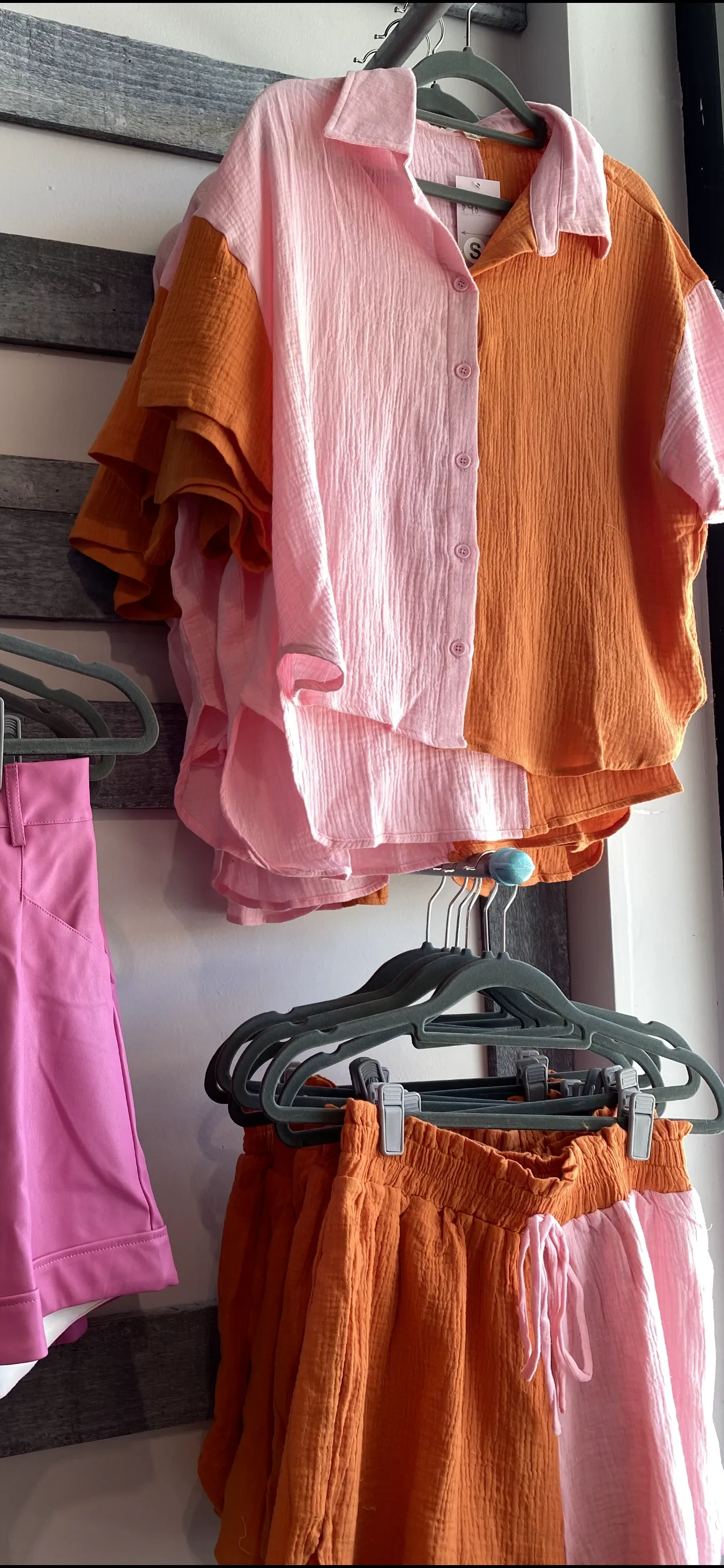Bethany Beach Shorts - Pink/Orange