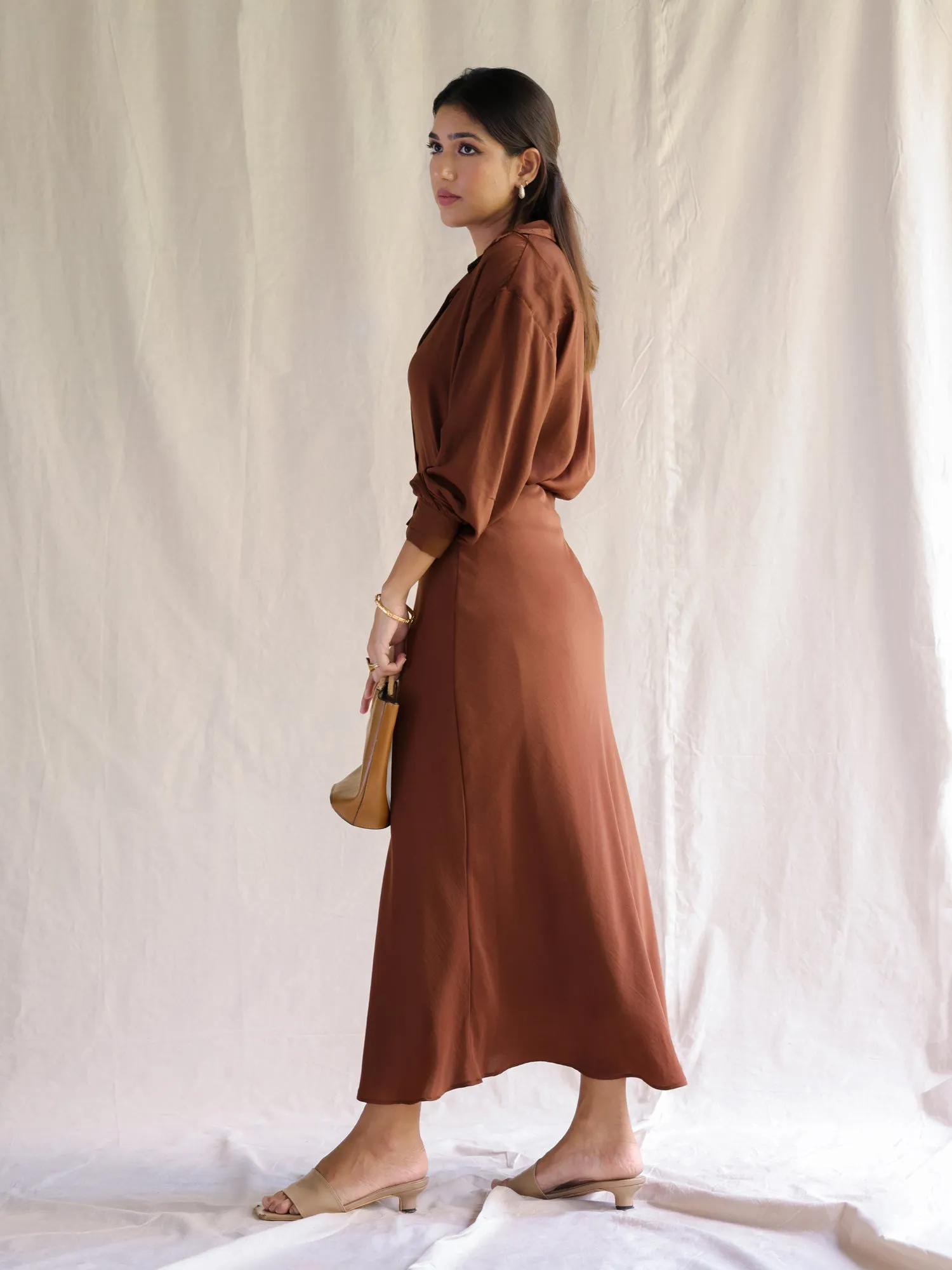 Bias Maxi Skirt