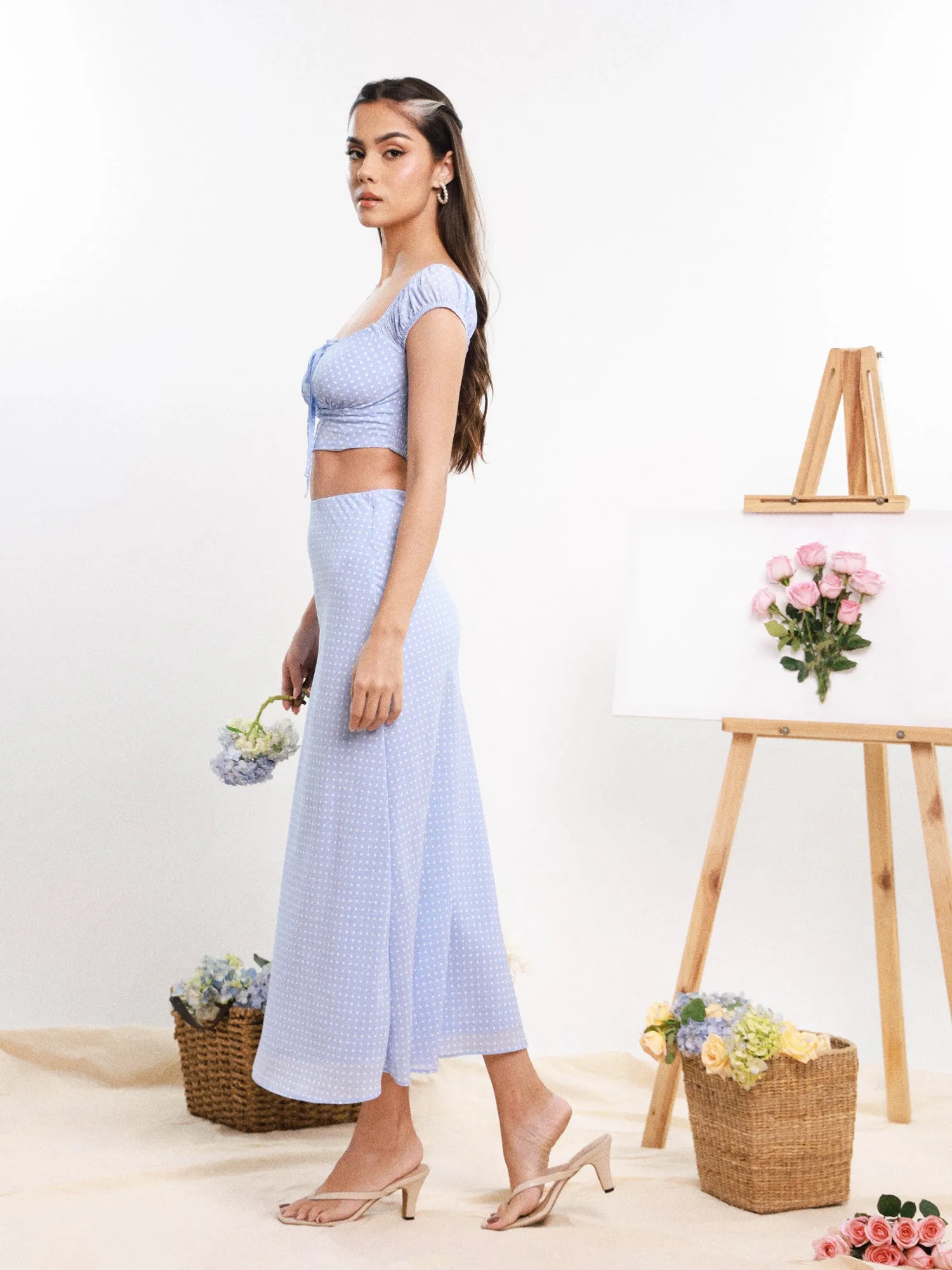 Bias Maxi Skirt