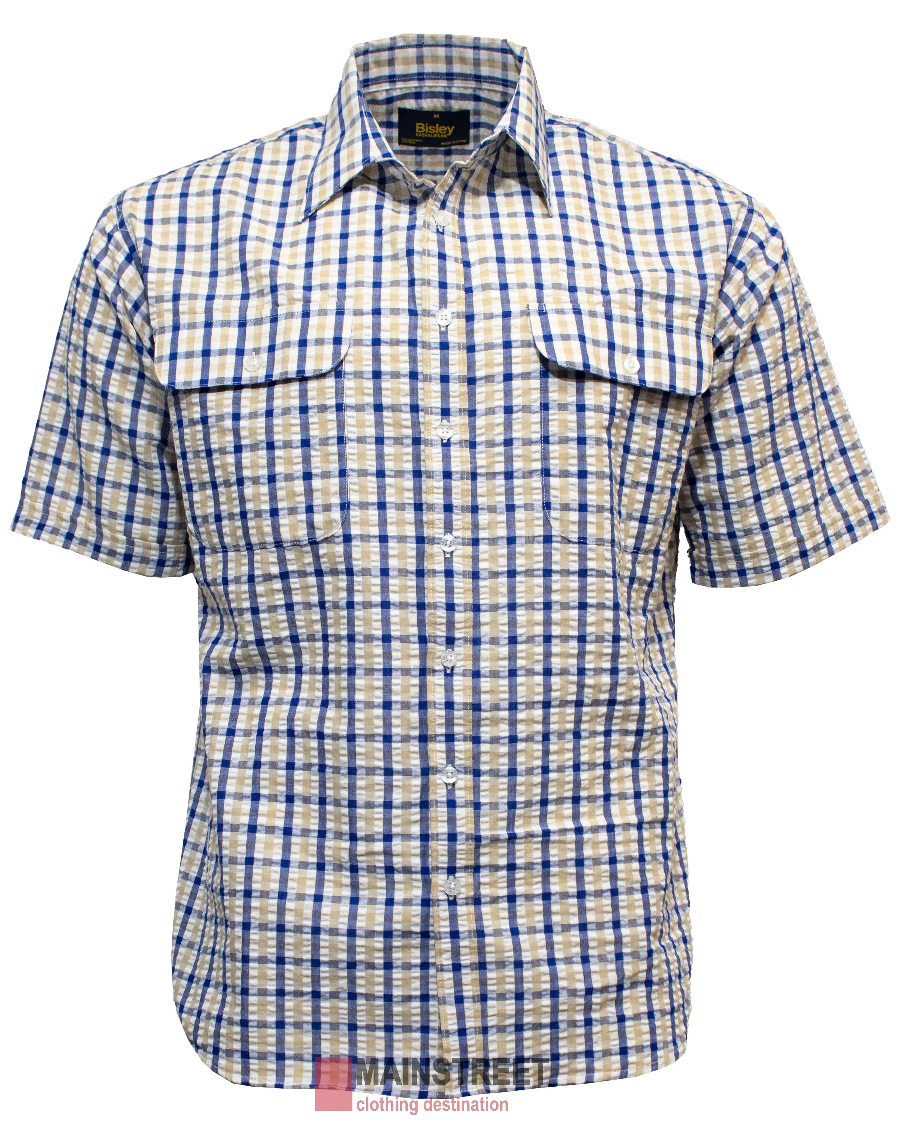 Bisley Countryman Seersucker Short Sleeve Shirt