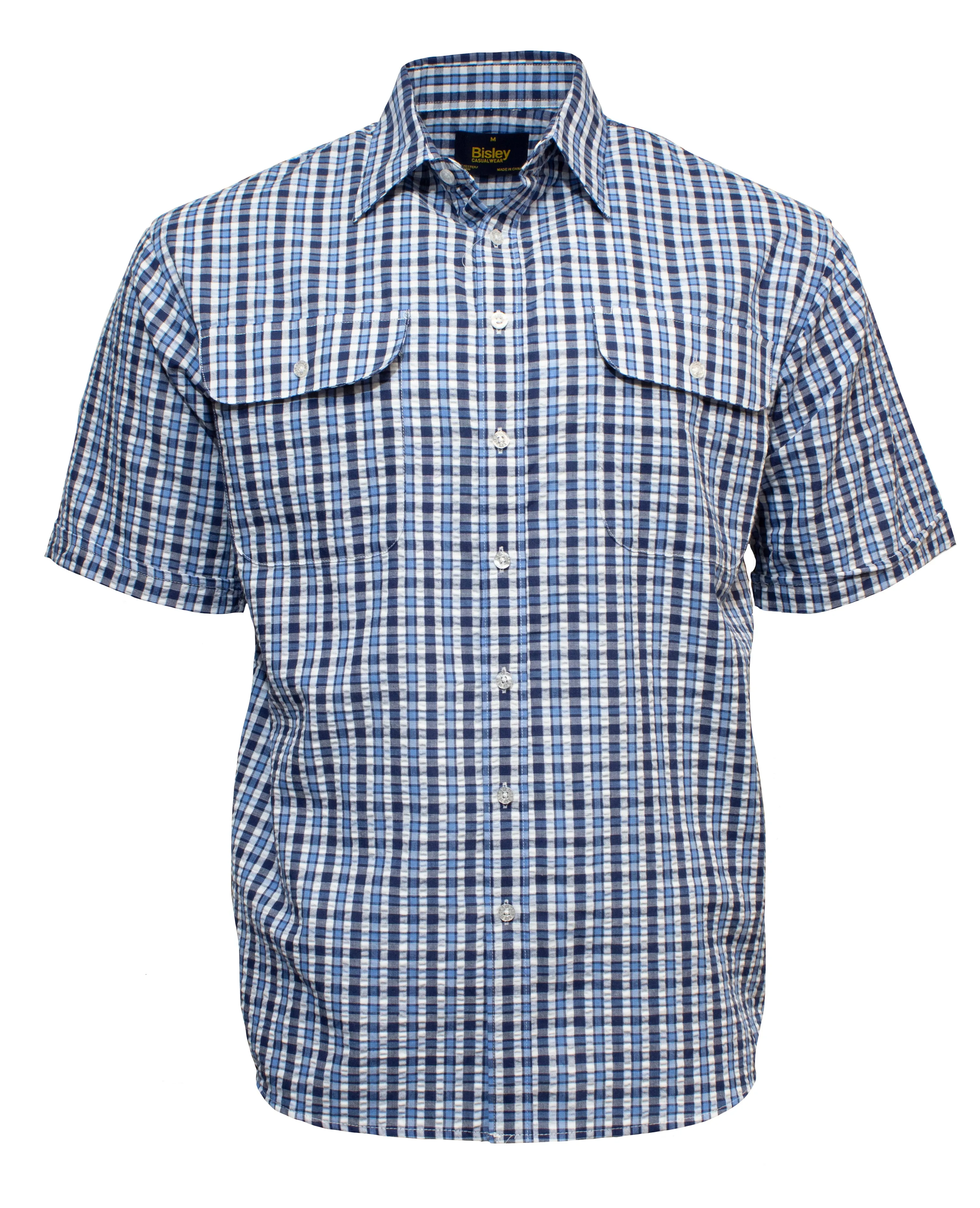 Bisley Countryman Seersucker Short Sleeve Shirt