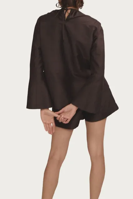 BLANCHE SILK DUPION SHORTS