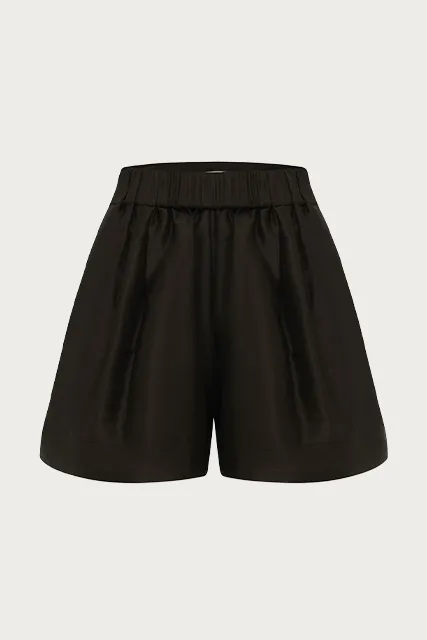 BLANCHE SILK DUPION SHORTS