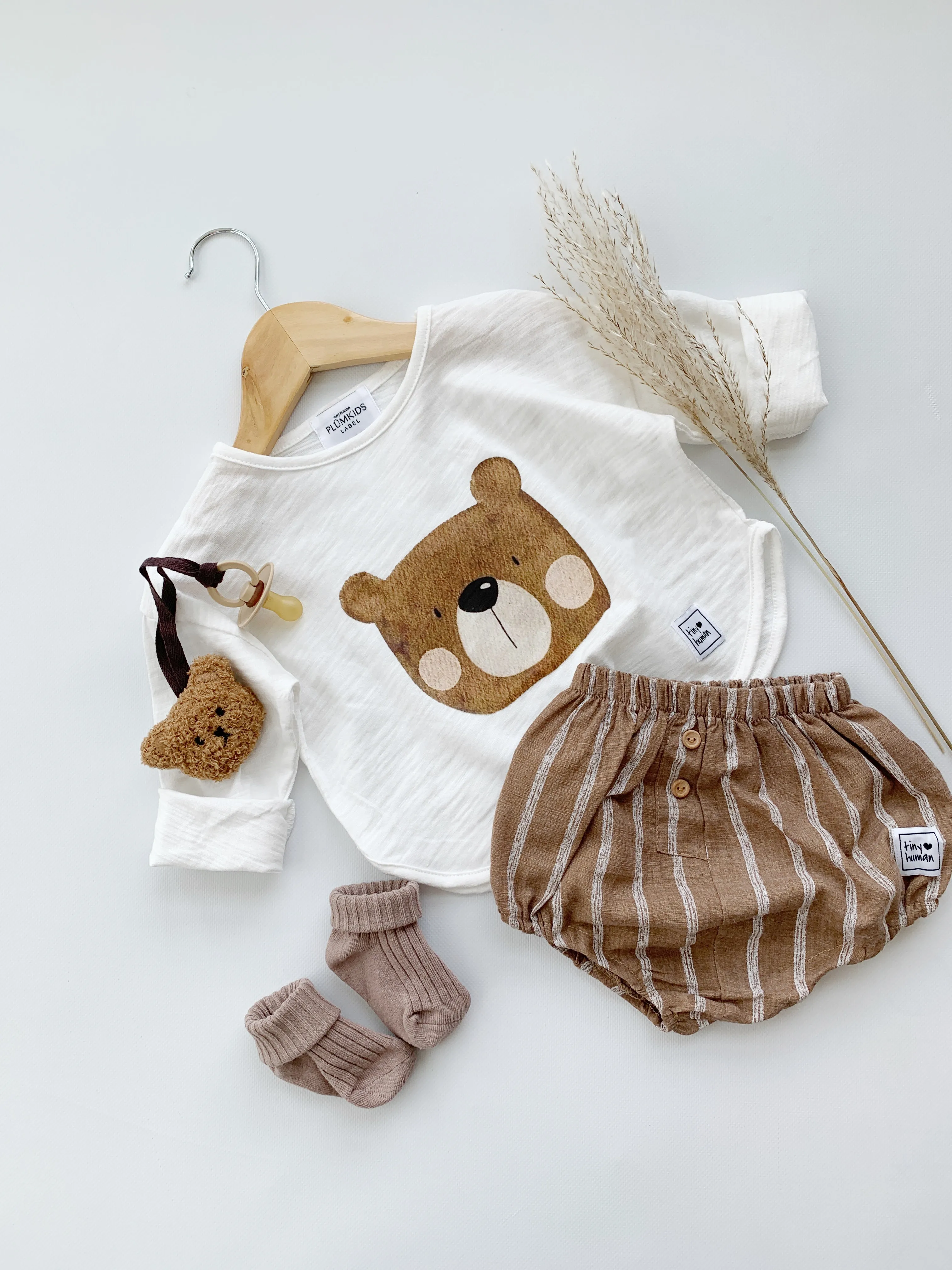bloomers - aegean sand stripe