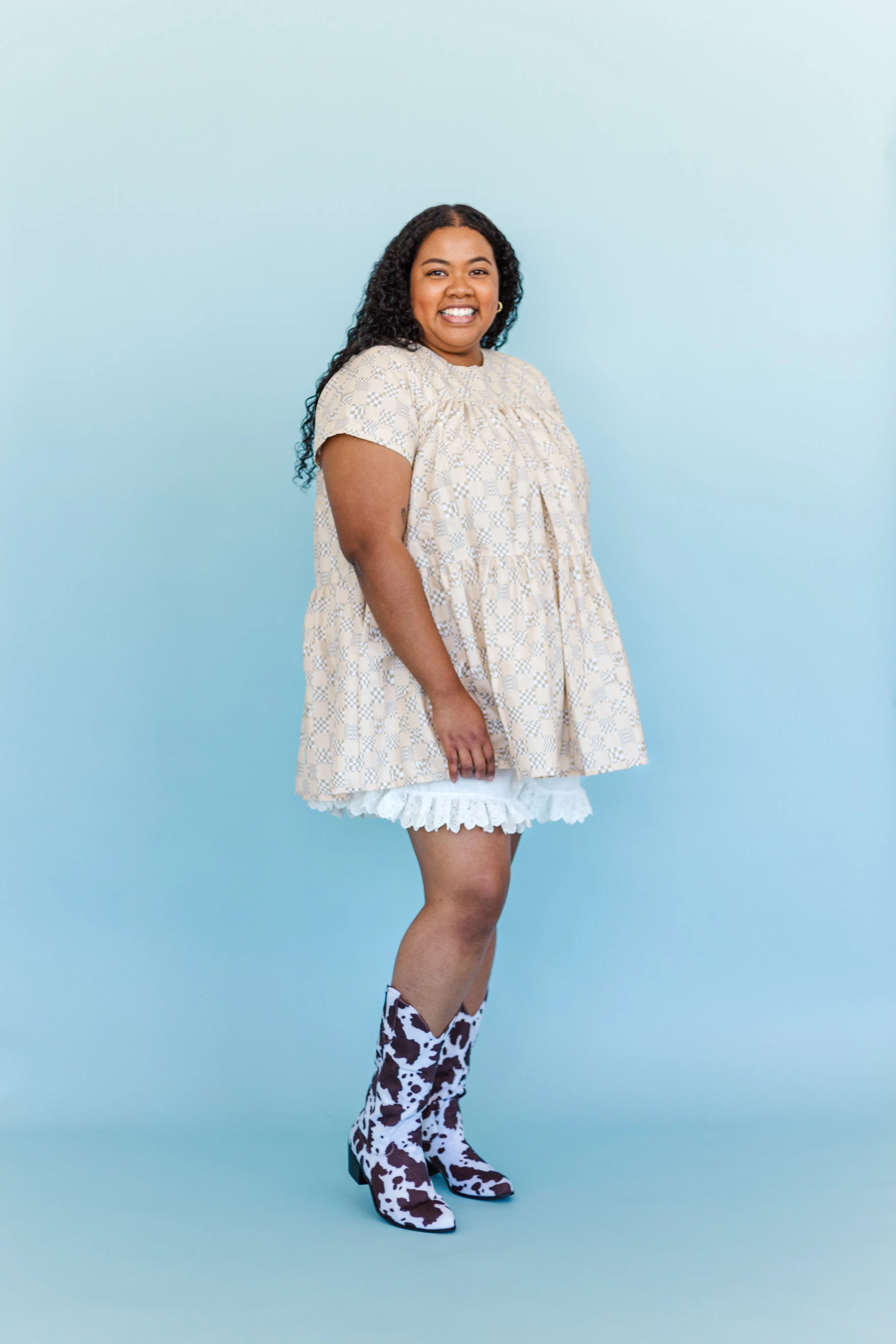 Bloomers in White Linen