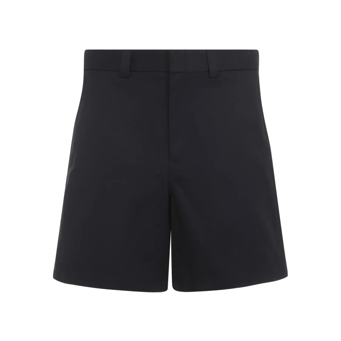 Blue Cotton Shorts