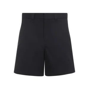 Blue Cotton Shorts