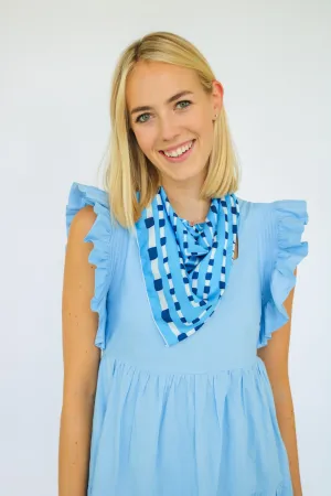 Blue   Navy Gameday Scarf - Wholesale