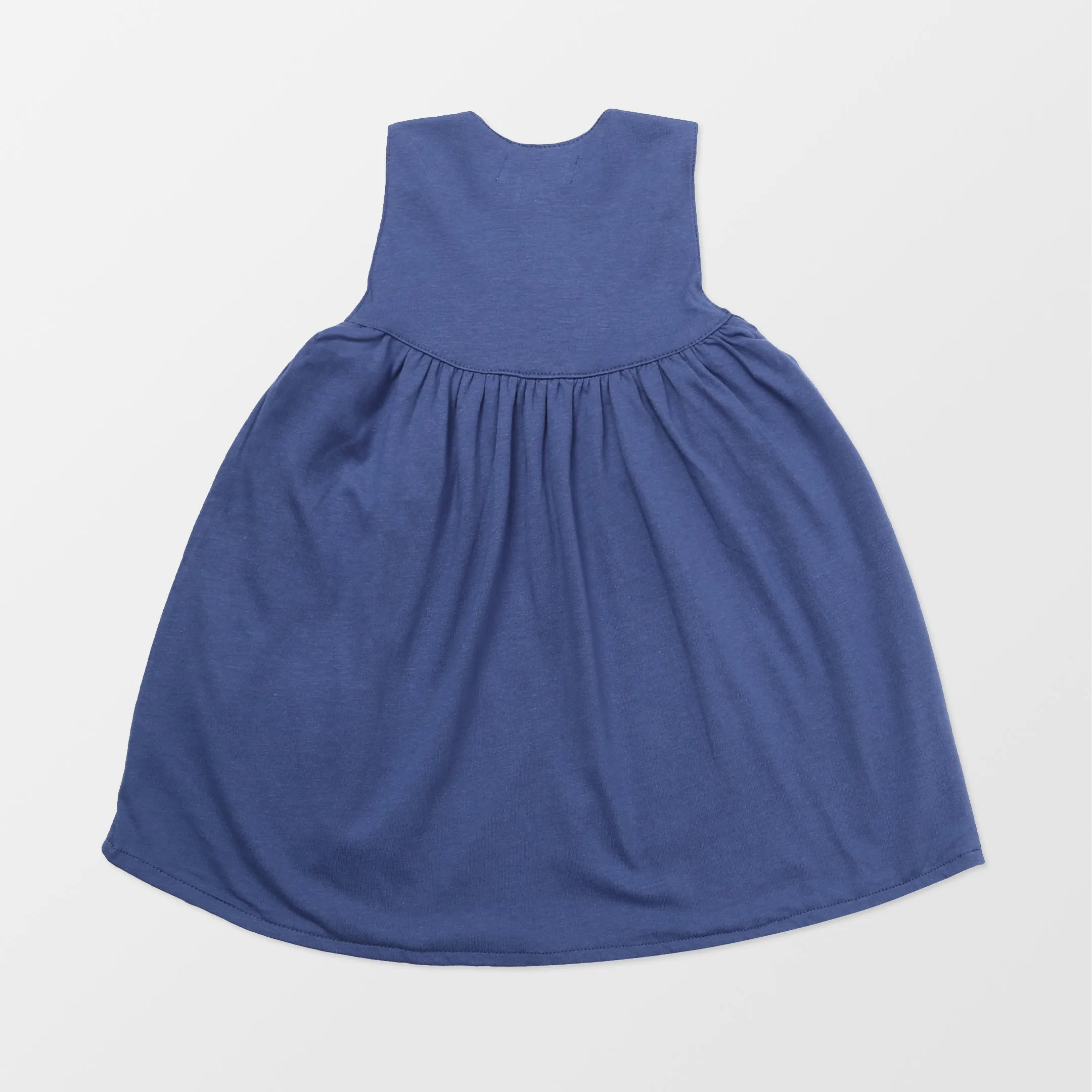 Blue Rainbow Print Dress