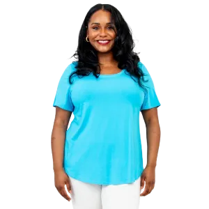 Blue Sky Tessa Top - Turquoise