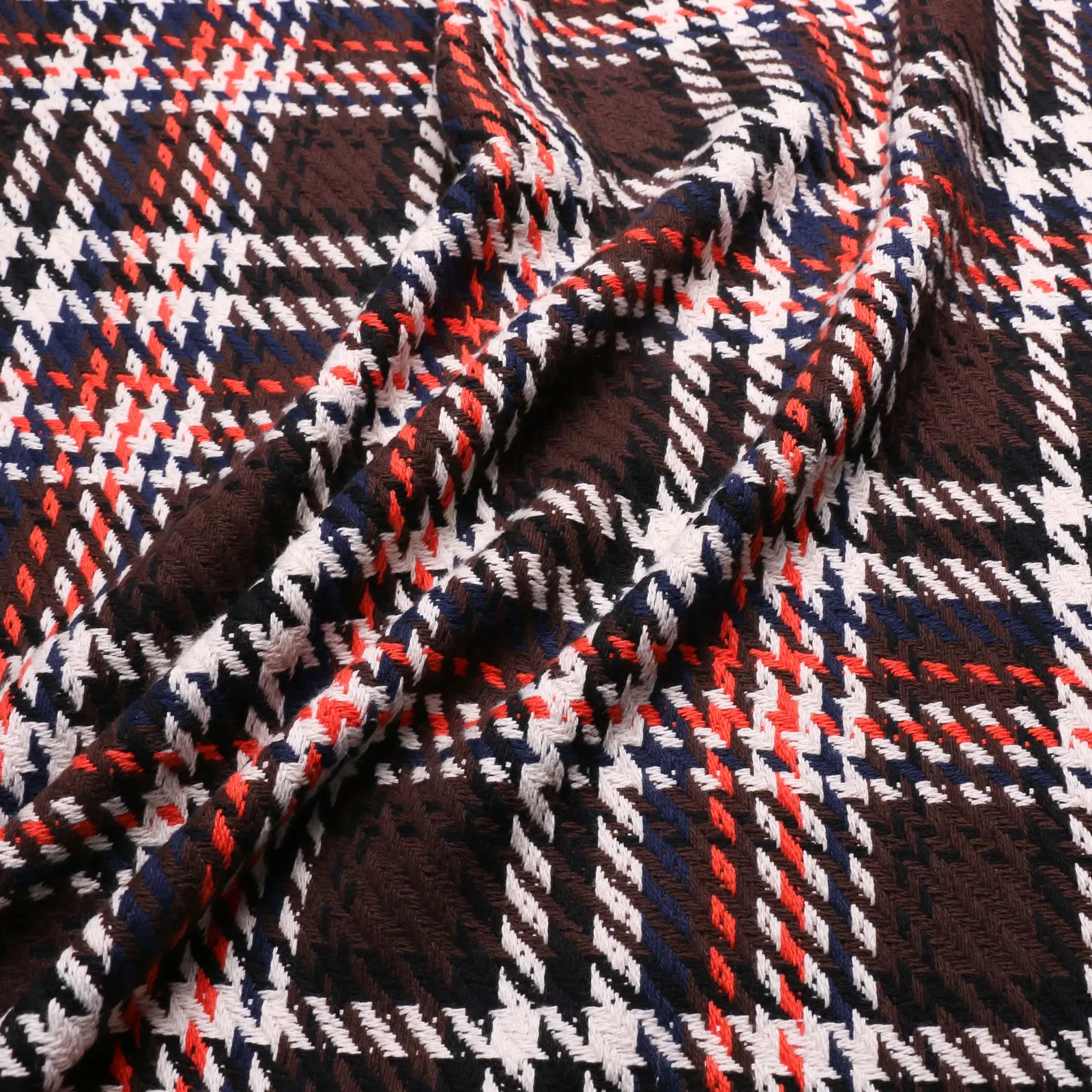 Boucle Fabric - Brown