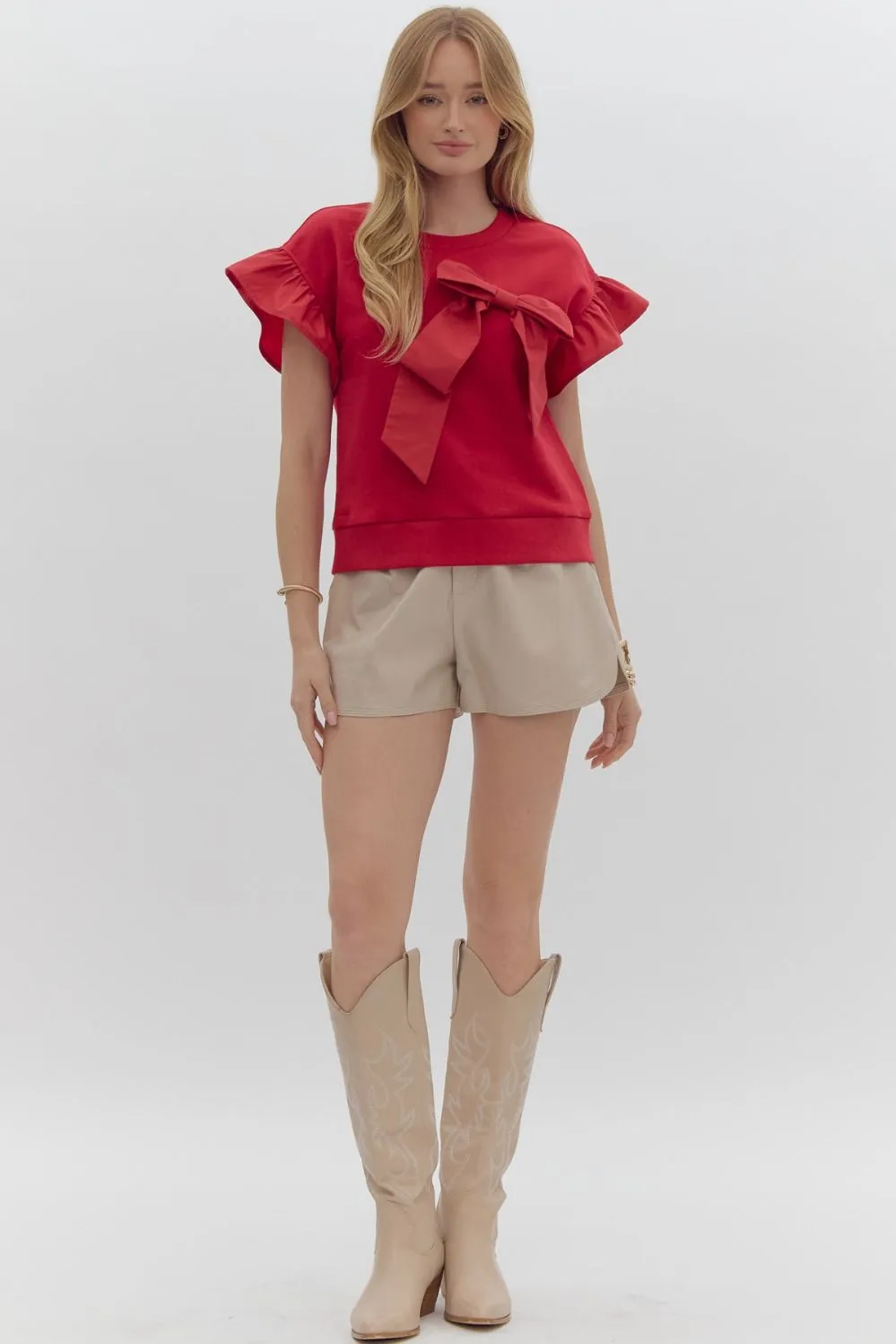 Bows before Me Top