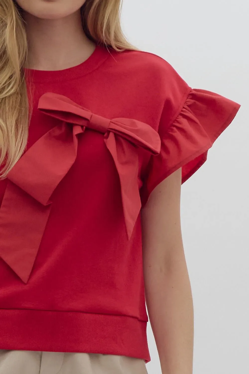 Bows before Me Top