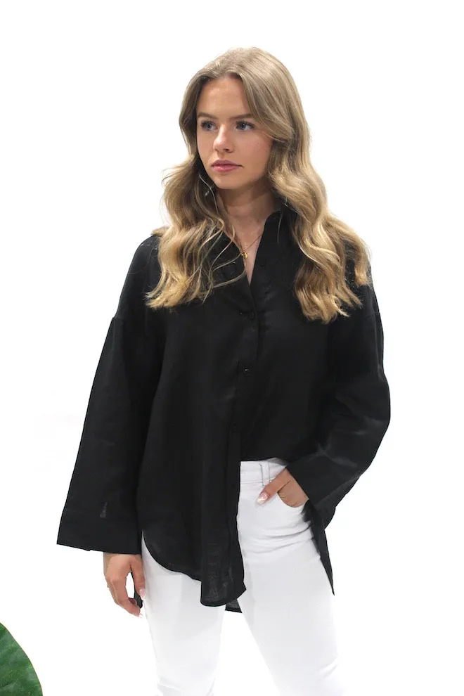 Boyfriend Shirt - Black