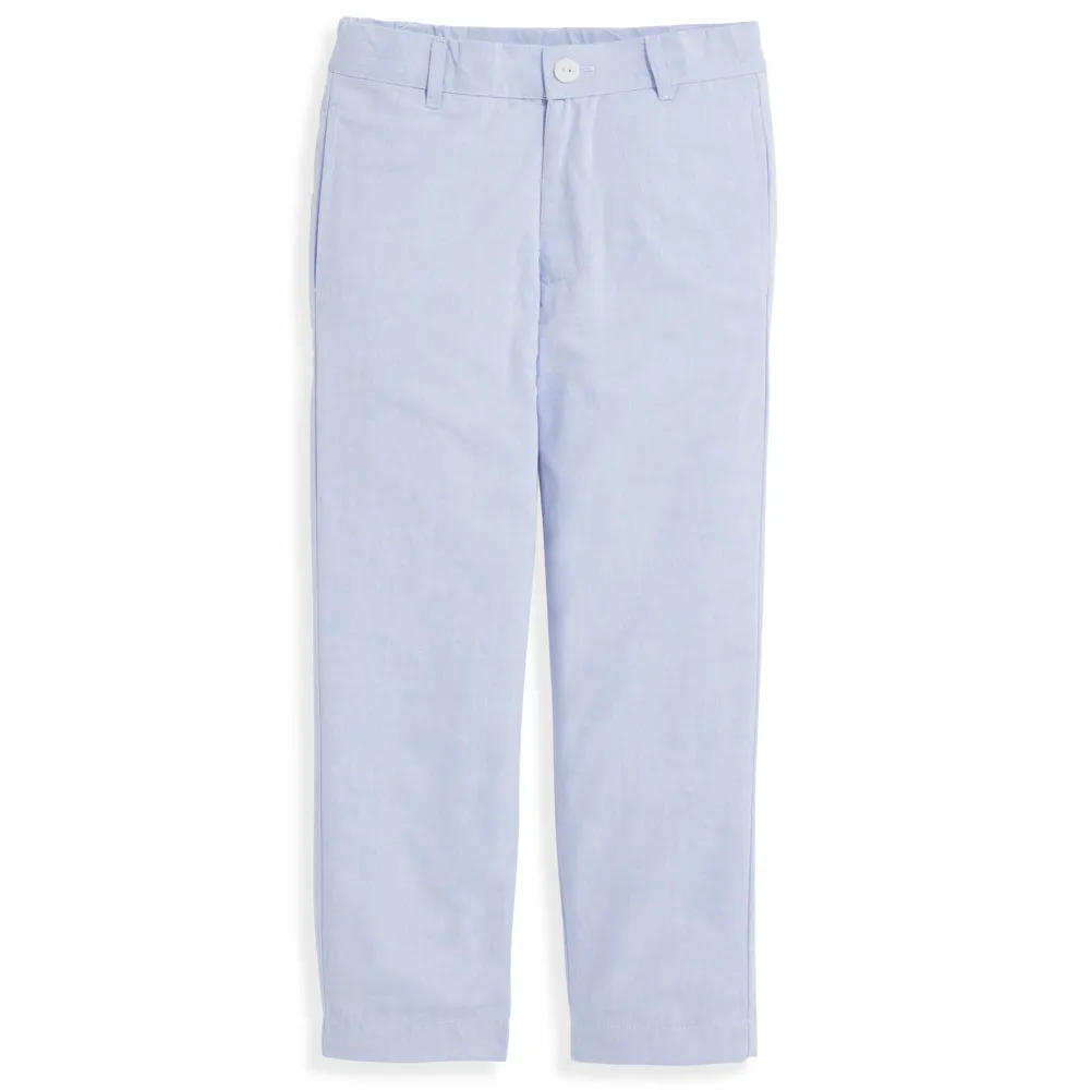 Boy's Suiting Pant -- Blue Chambray