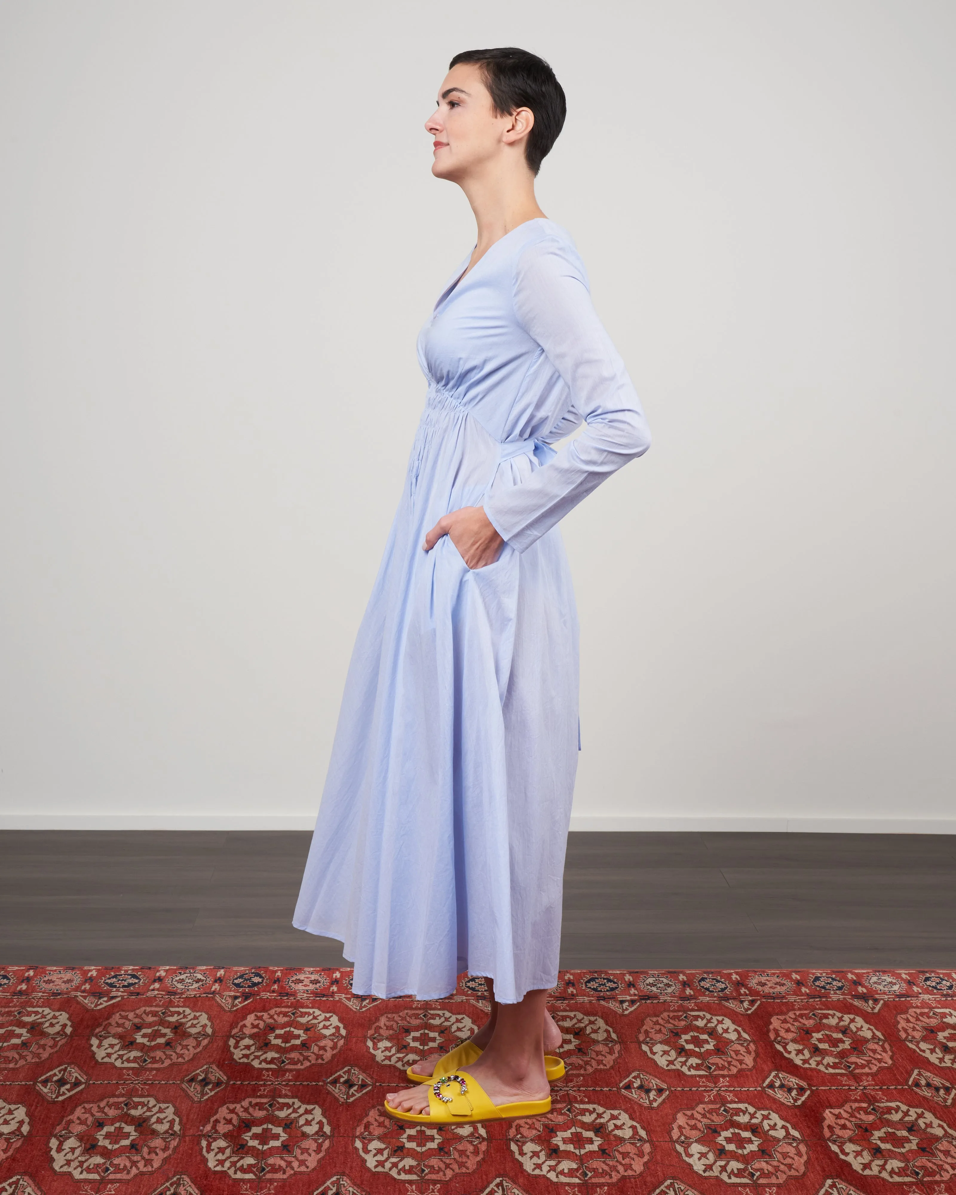 brandaris dress - chambray