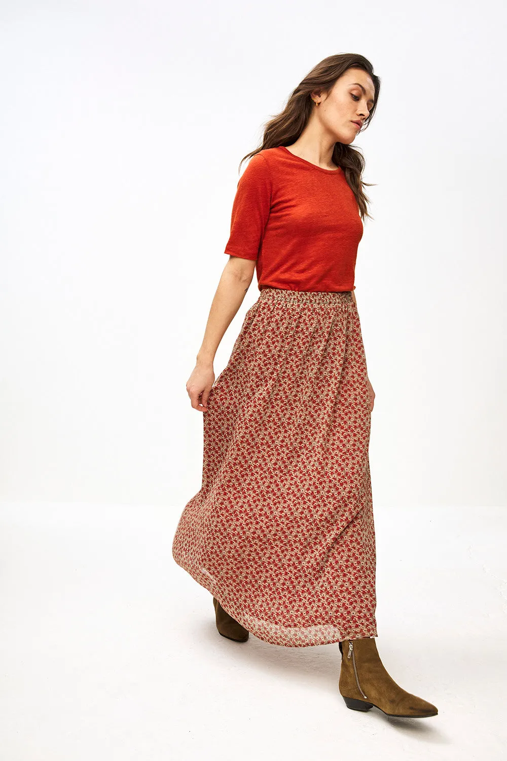 By-Bar Pleun Small Flower Skirt