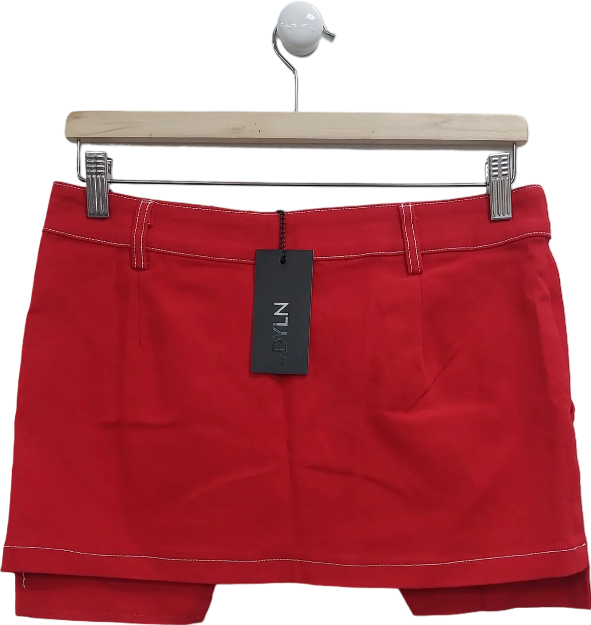 By Dyln Red Cooper Skirt UK S