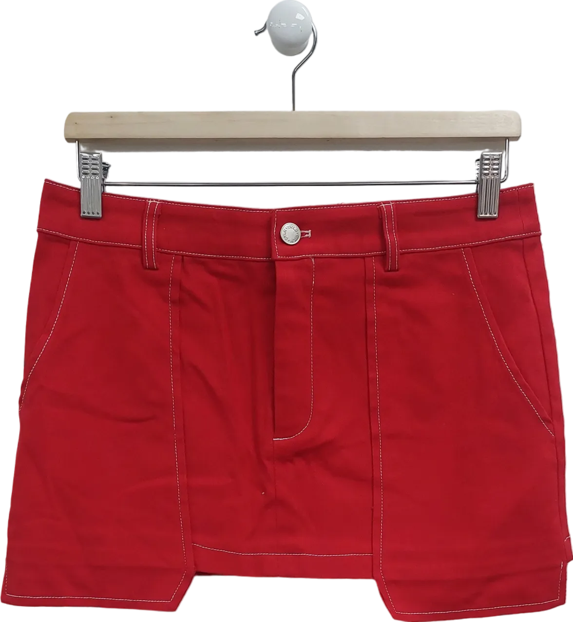 By Dyln Red Cooper Skirt UK S