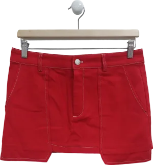 By Dyln Red Cooper Skirt UK S