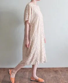 Camellias dress-SOLD OUT