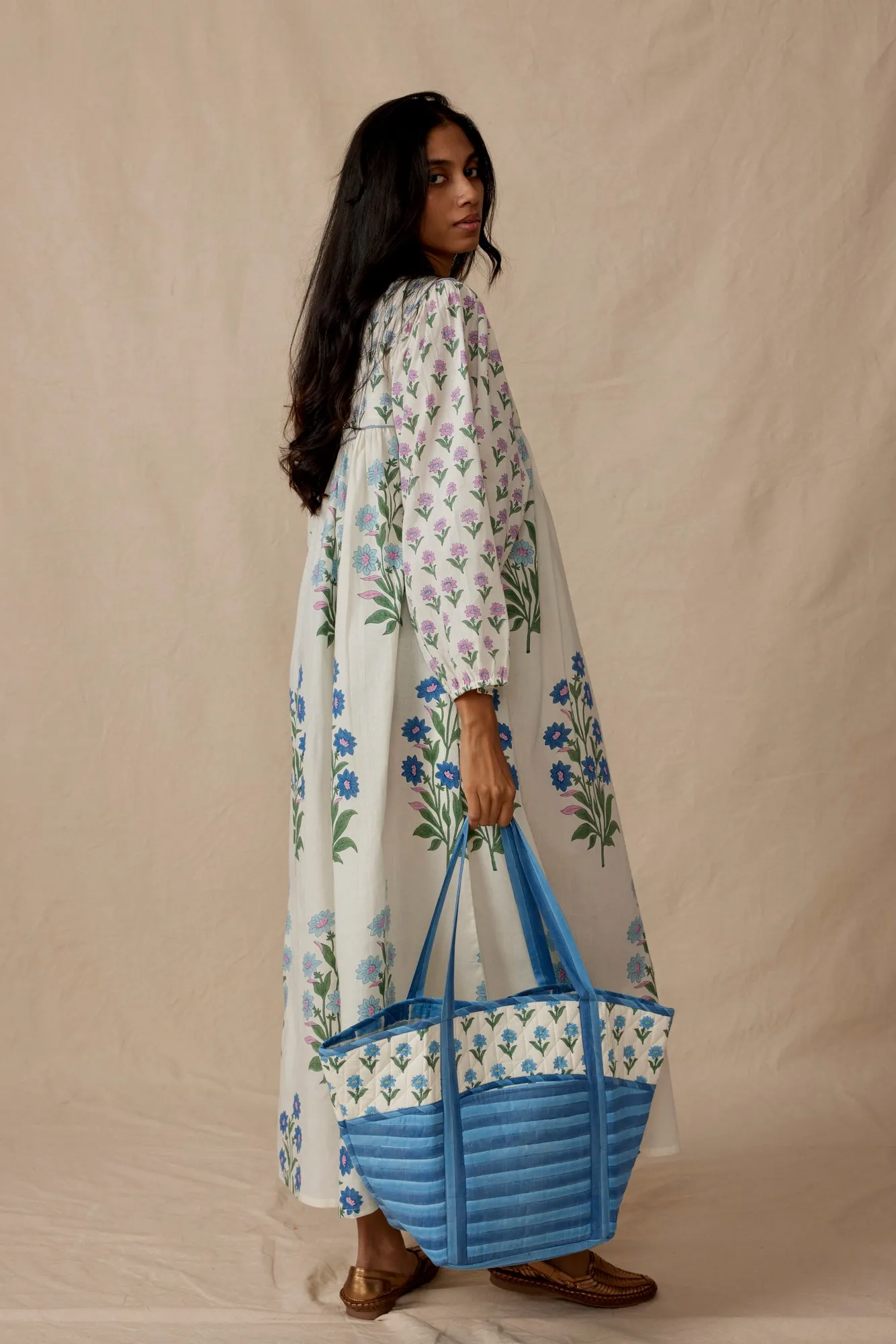 Capri Kaftan in Summer Kashmir Flower