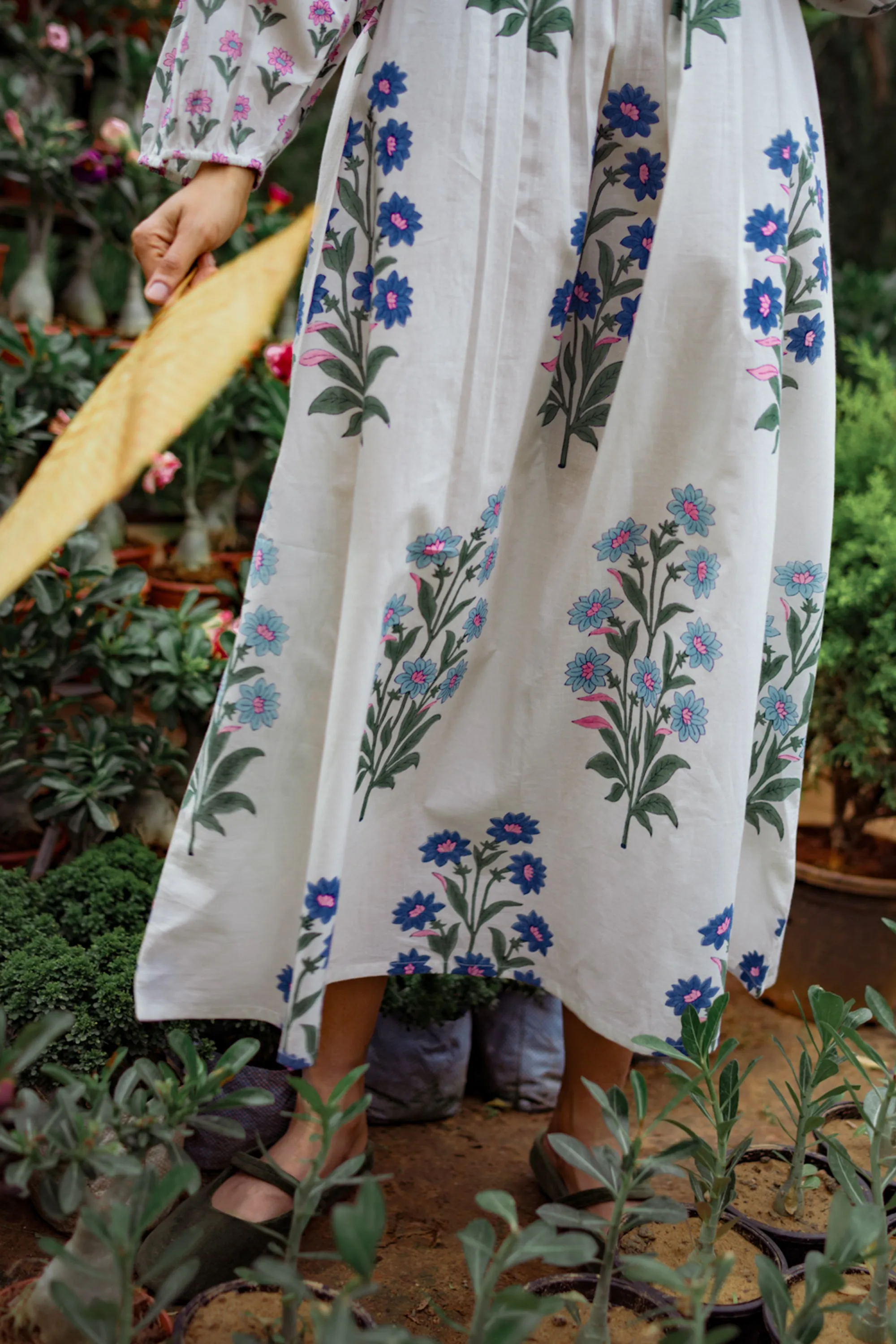 Capri Kaftan in Summer Kashmir Flower