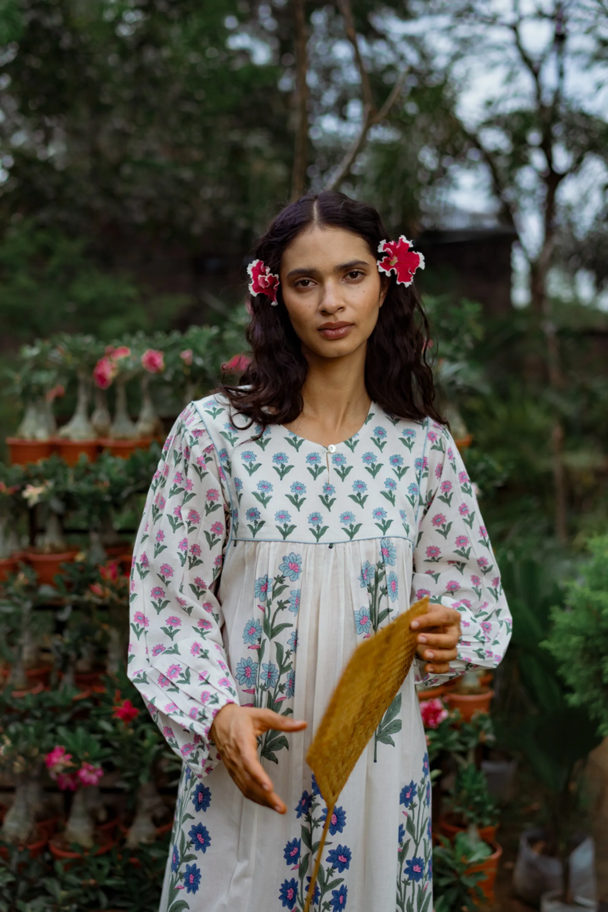 Capri Kaftan in Summer Kashmir Flower