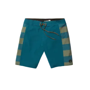 CAPTAIN FIN Keyhole Art boardshorts - Sea Navy