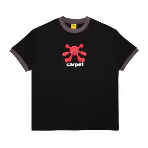 Carpet Company 'Bacteria Ringer' T-Shirt (Black)