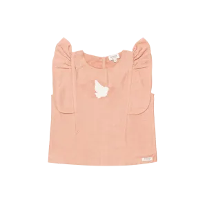 Cathi Top | Dove | Cloudy Rose
