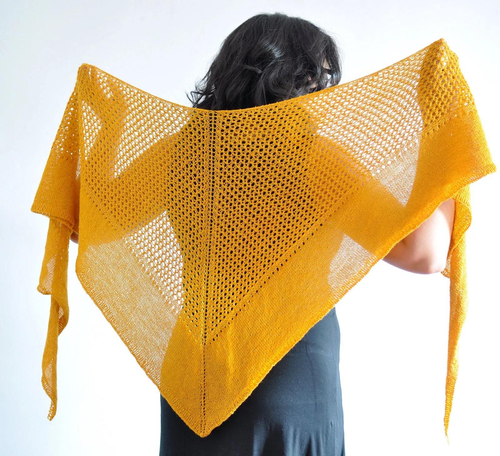 Cerasus Shawl, Laura Chau. Print Knitting Pattern