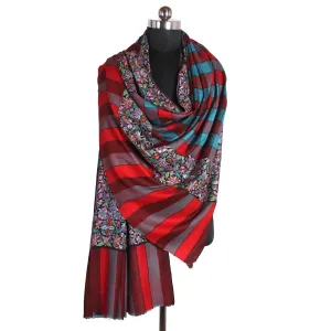 Check Base Dordar Cashmere Pashmina Shawl