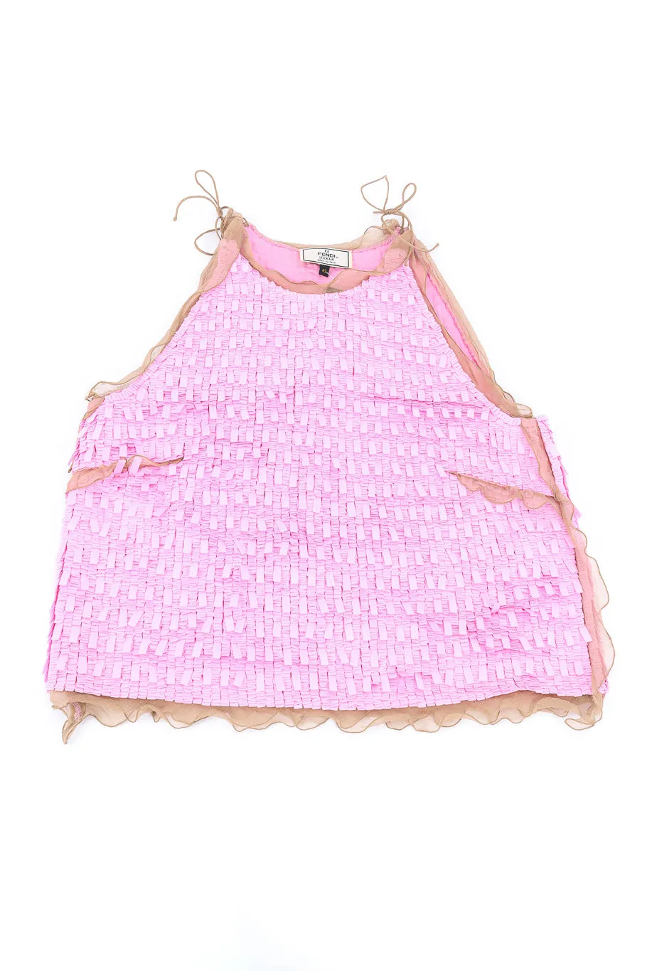 Chiffon Paillette Sequin Tank