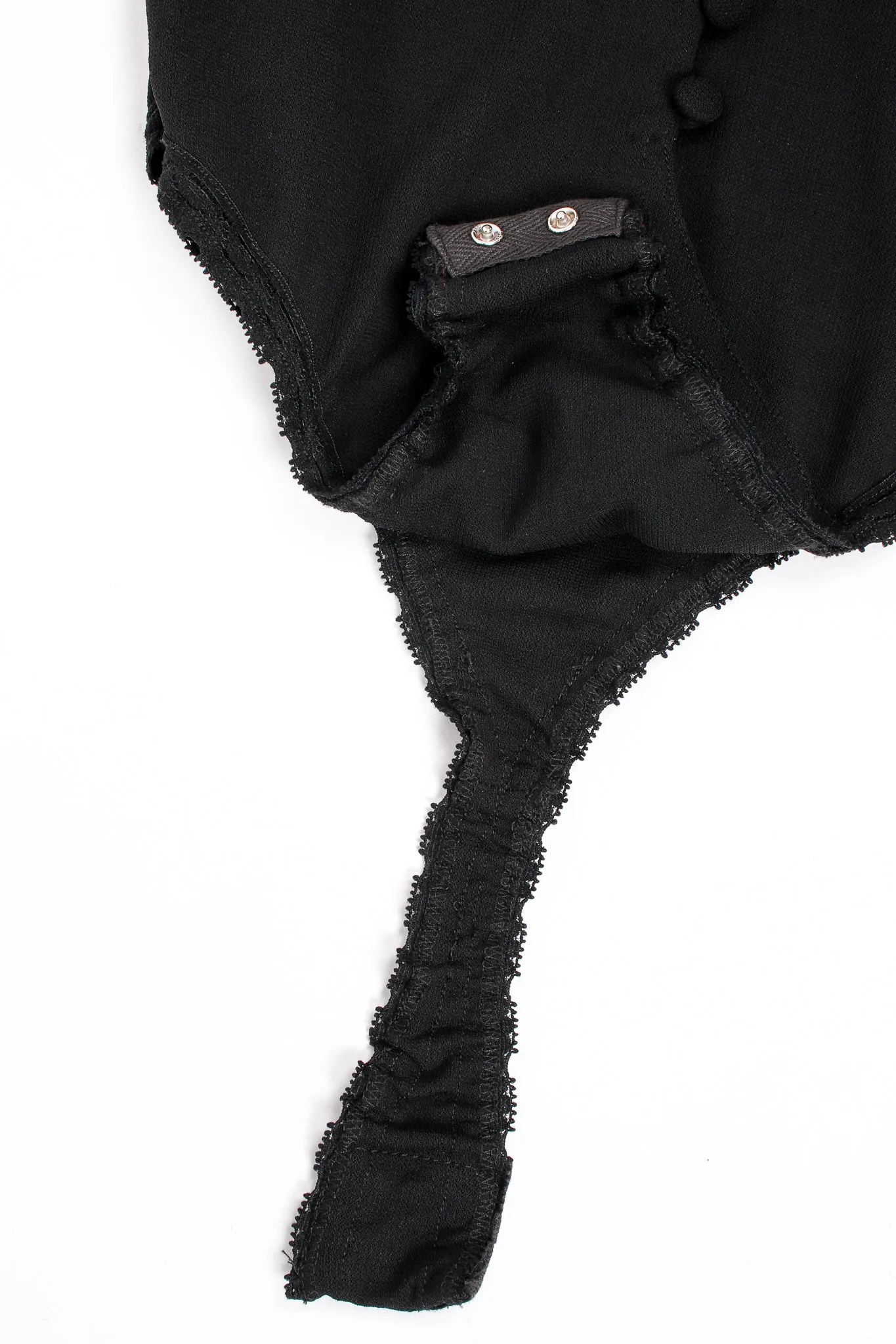 Chiffon Ruffle Illusion Bodysuit