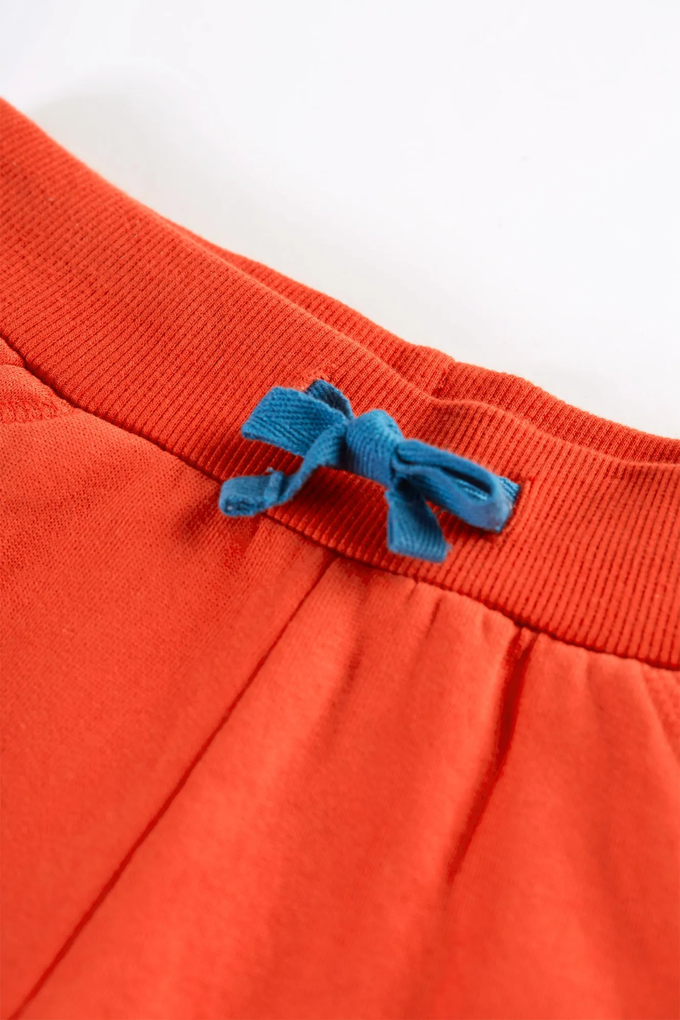 Children's Frugi Orangutan Orange Shorts - Kid's Clothing
