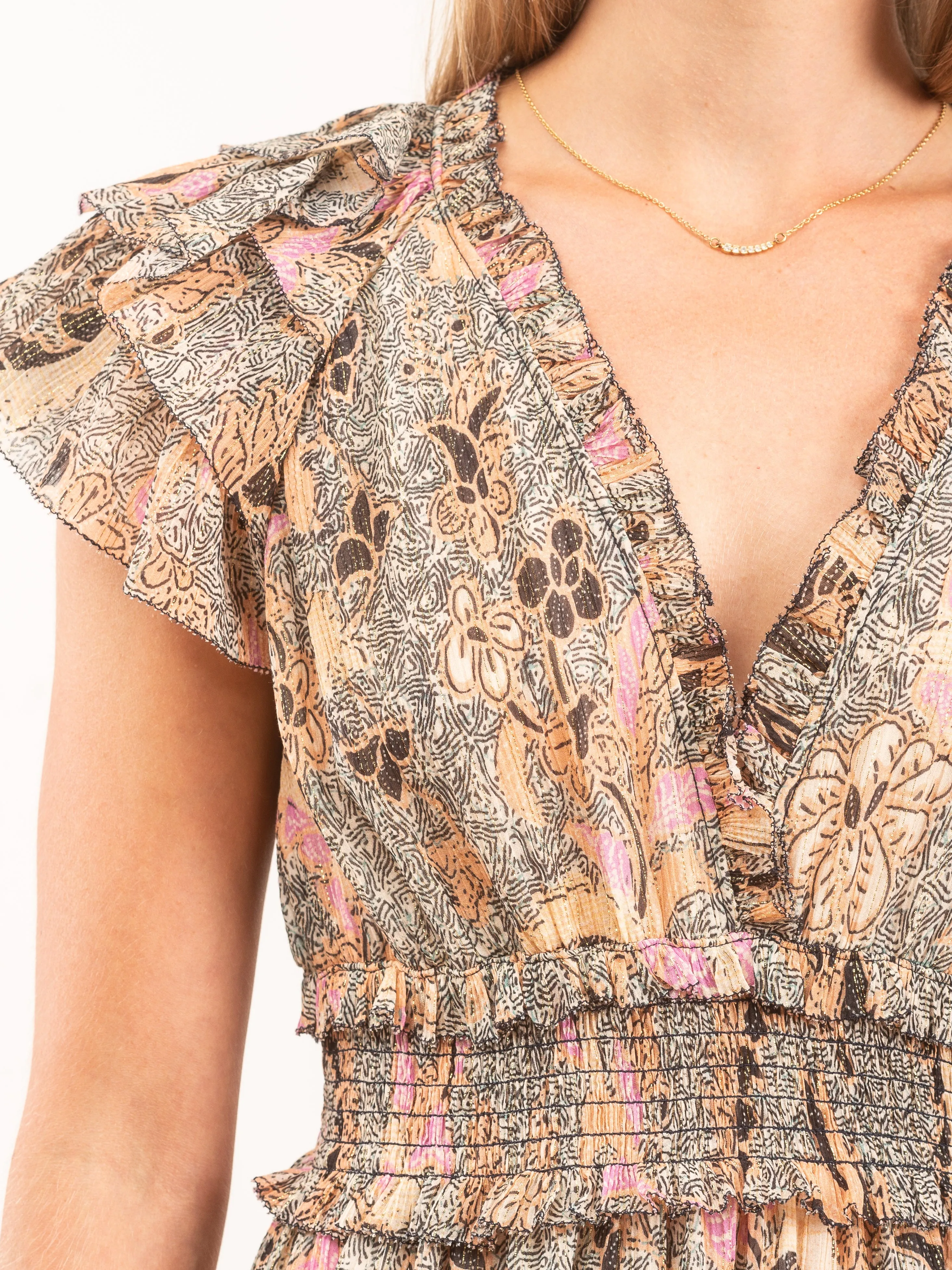 cicely dress -  ivory