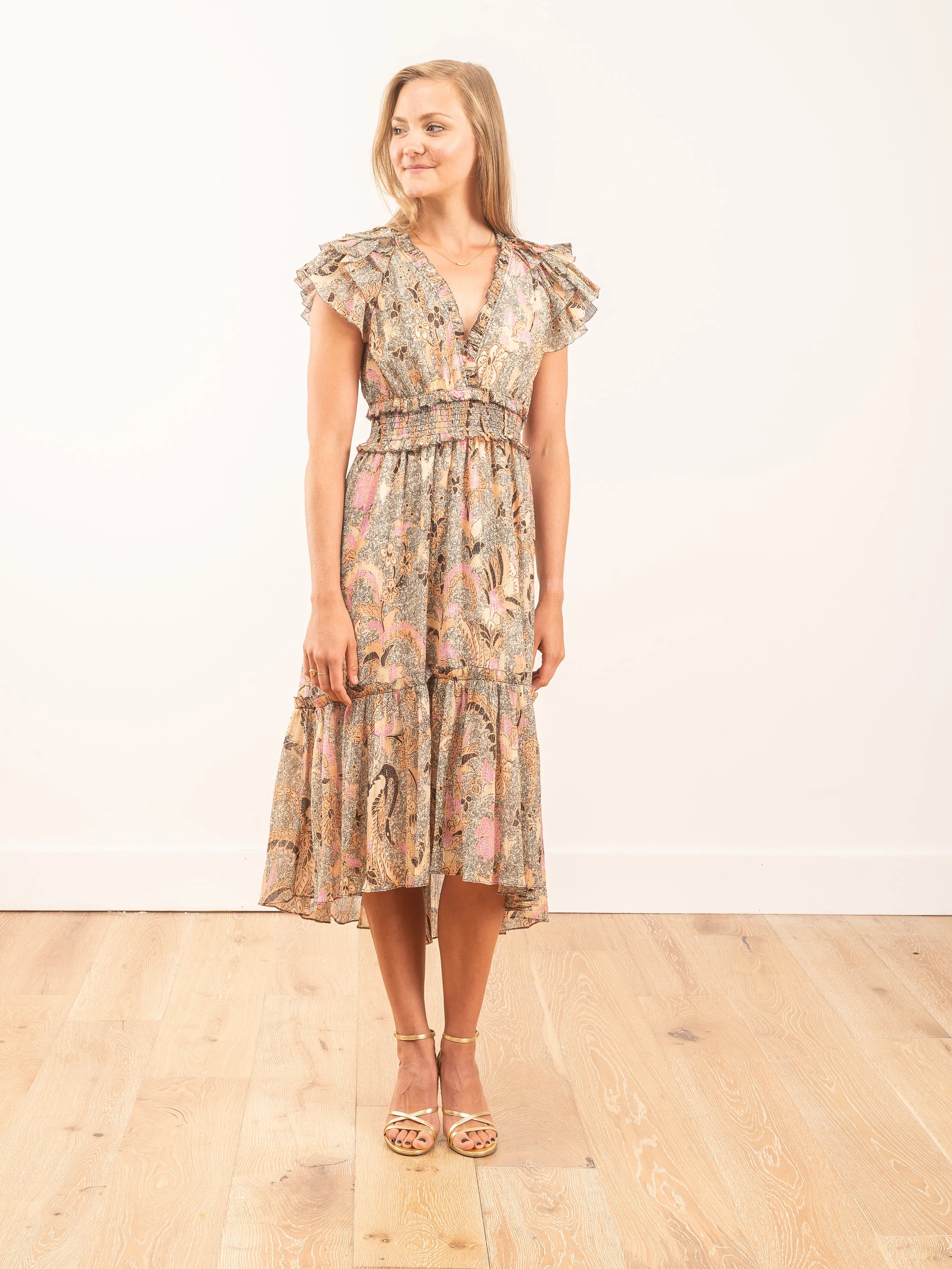 cicely dress -  ivory
