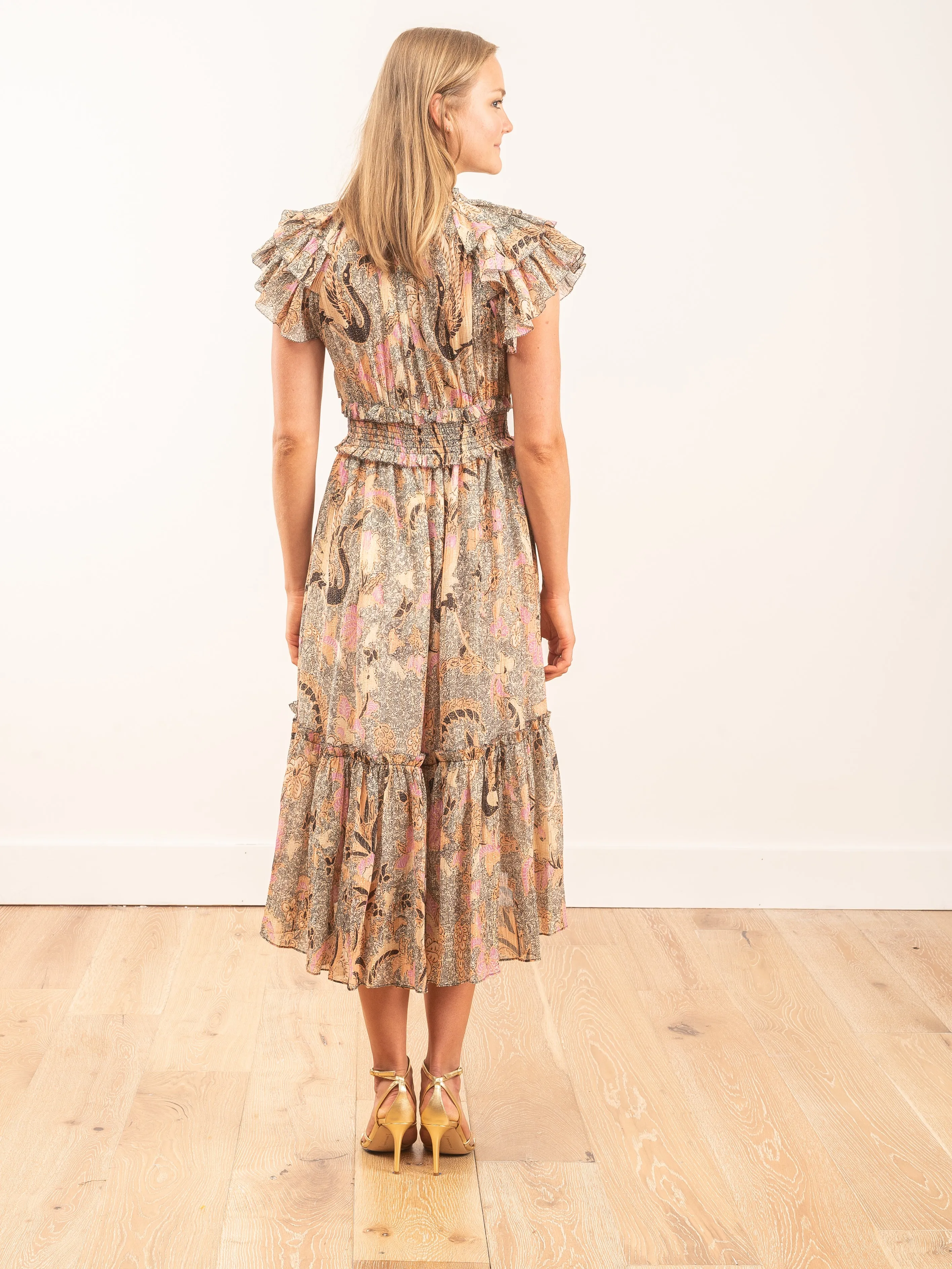 cicely dress -  ivory